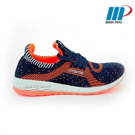 giày chạy bộ nữ Nexgen Hyperactive 16089 màu xanh cam