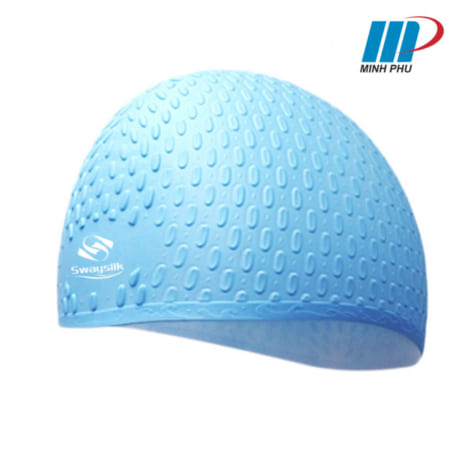 mũ bơi silicon Swaysilk màu xanh ngọc