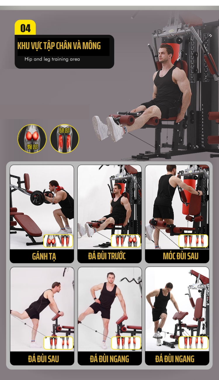 Giàn tạ đa năng M-918P