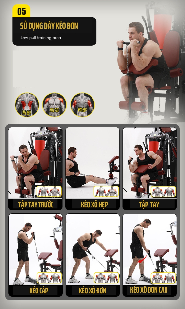 Giàn tạ đa năng M-918P