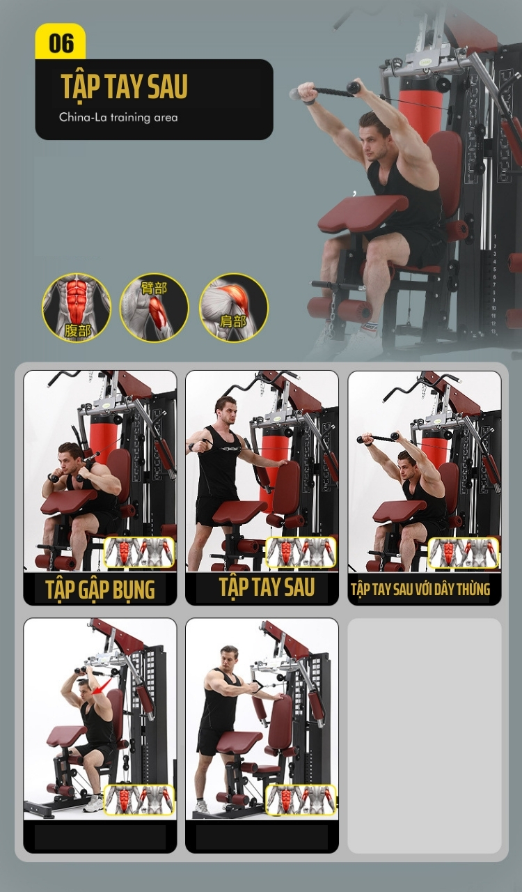 Giàn tạ đa năng M-918P