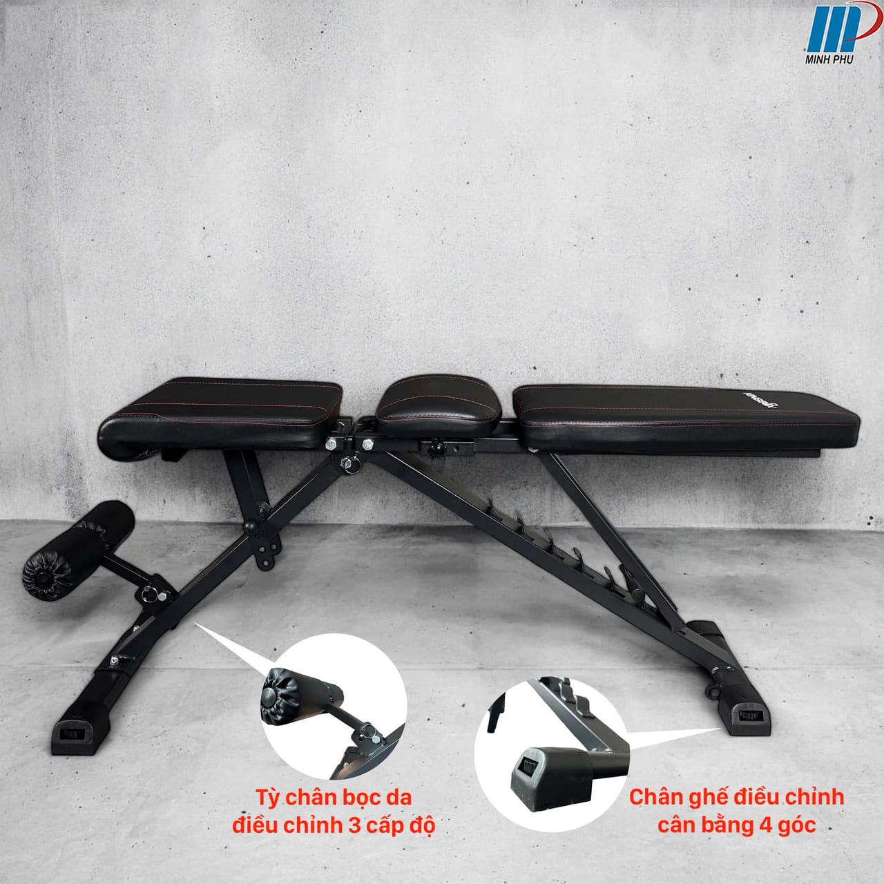 ghế tập tạ đa năng M803