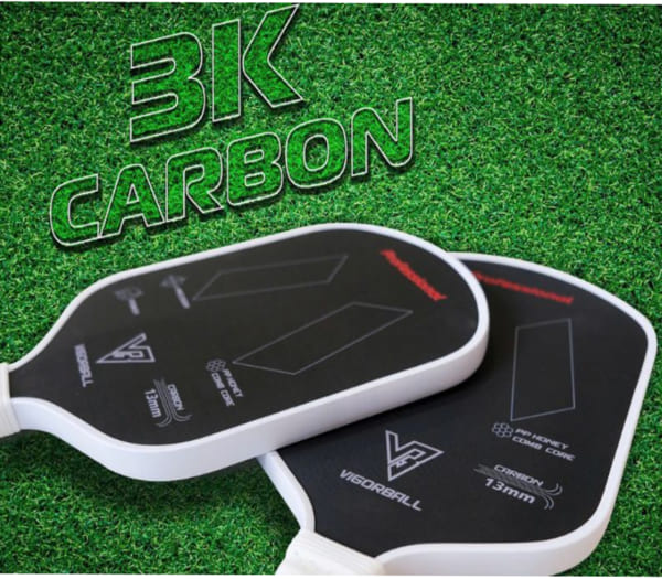 Vợt pickleball 3K sợi carbon