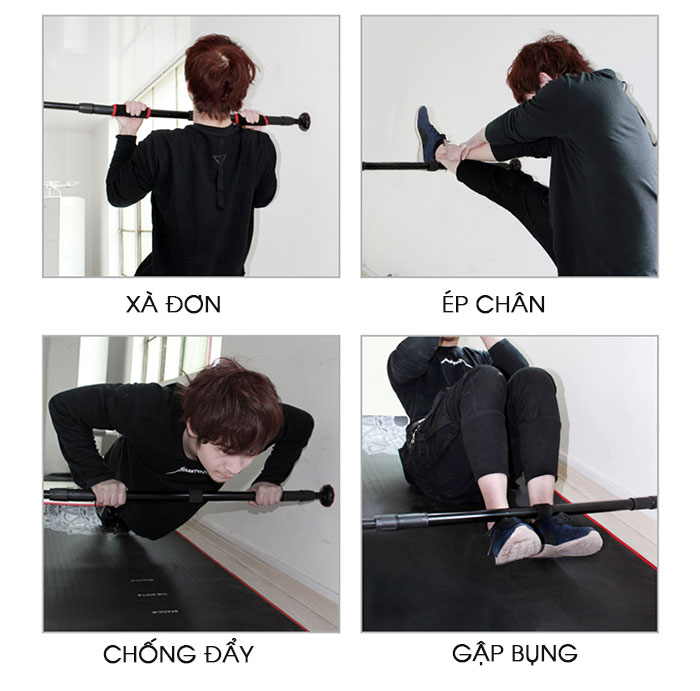 Xà đơn gắn cửa 2020